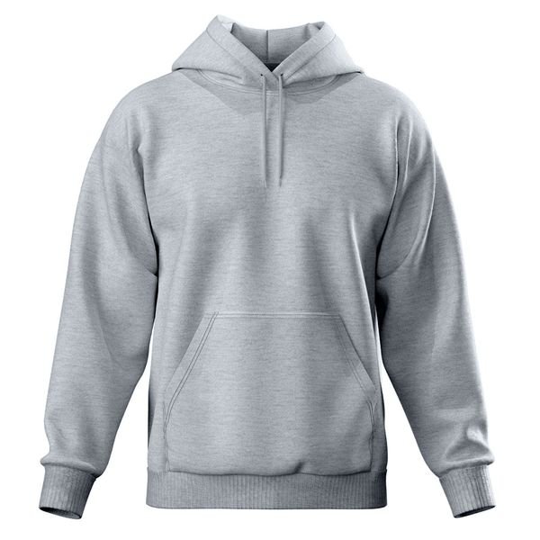Blusa De Moletom Masculina Canguru Pa 50/50 Cinza