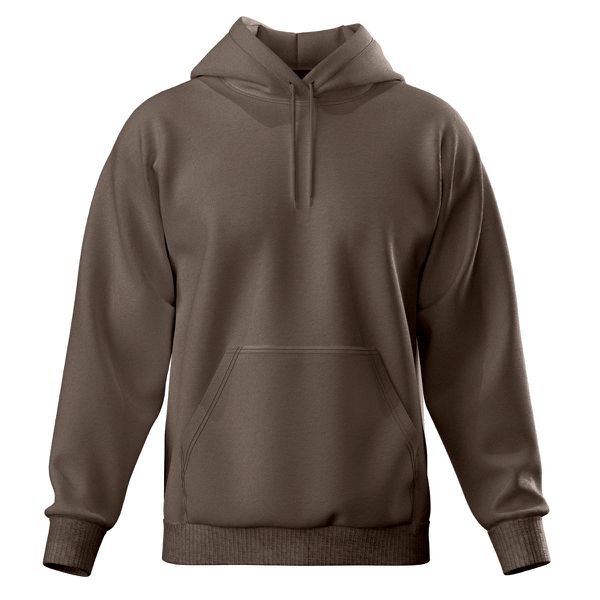 Blusa De Moletom Masculina Canguru Pa 50/50 Marrom