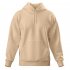 Blusa De Moletom Masculina Canguru Pa 50/50 Bege
