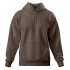 Blusa De Moletom Masculina Canguru Pa 50/50 Marrom