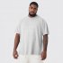 Camiseta Basica Plus Size Masculina 100% Algodão Fio 30.1 Branca