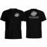 Camiseta Basica Plus Size Masculina 100% Algodão Fio 30.1 Preta - Personalizada
