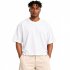 Camiseta Boxy Masculina 100% Algodão Branco