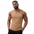 Camiseta Regata Masculina 100% Algodão Fio 30.1 Bege