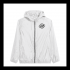 Jaqueta Corta Vento Masculina Tactel Impermeável Branco - Personalizada