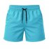 Short Tactel Leve Masculino Azul Bebe
